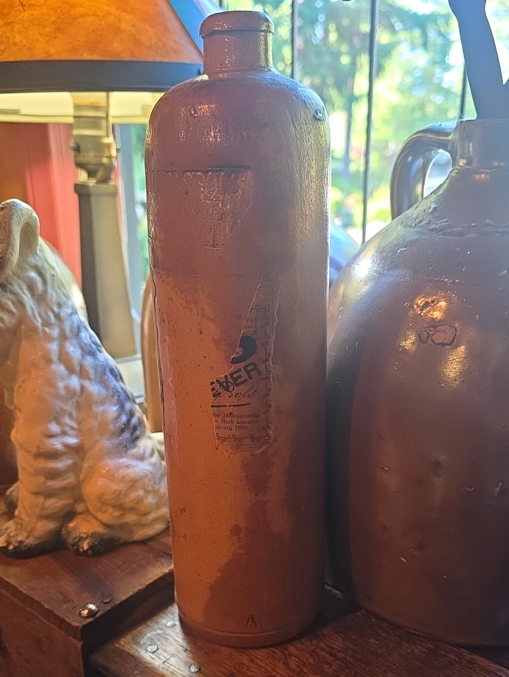 Erven Lucas Bols booze bottle.